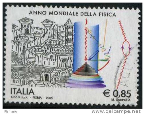 PIA - ITA - 2005 : Anno  Mondiale  Della  Fisica  - (Un 2858) - 2001-10: Usati