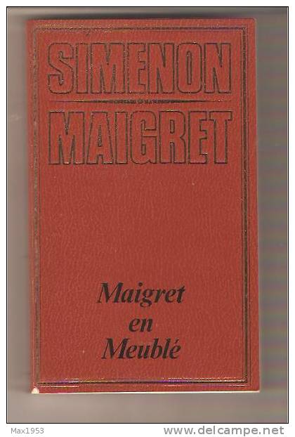 SIMENON-MAIGRET   Maigret En Meublé  Edito-Service Genève (1980-1982) - Simenon