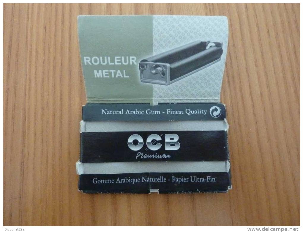 Papier à Cigarettes OCB Premium (publicité ROULEUR METAL) - Andere & Zonder Classificatie