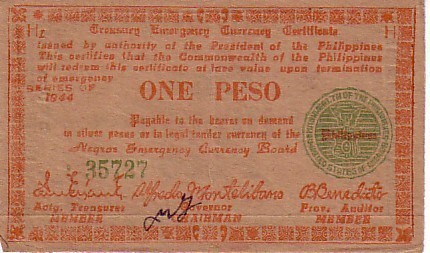 PHILIPPINES   1 Peso   Daté De 1944    ***** QUALITE  XF ***** - Filippine