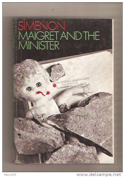 SIMENON MAIGRET AND THE MINISTER Hamish Hamilton, 1969 (Maigret Chez Le Ministre) - Simenon