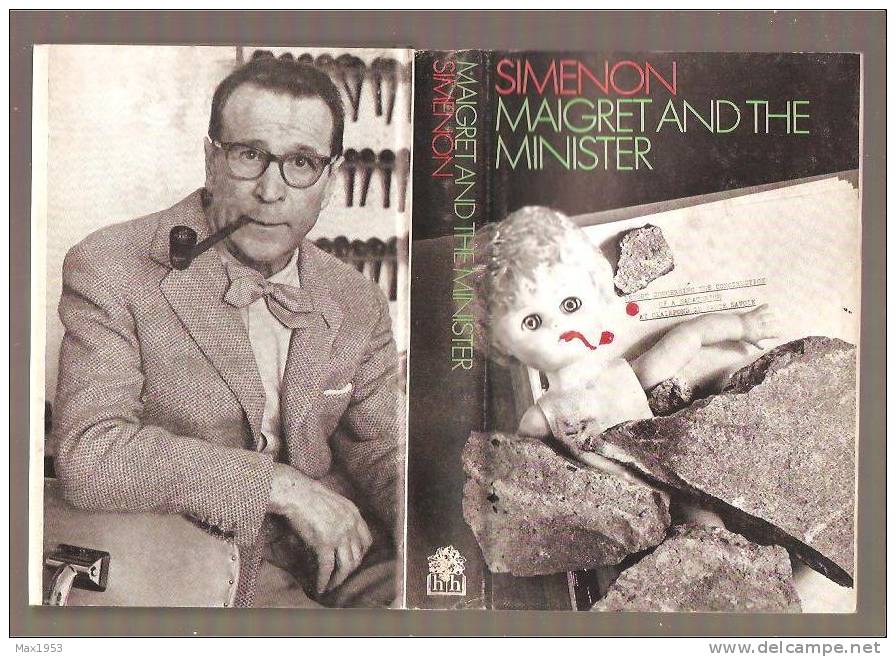 SIMENON MAIGRET AND THE MINISTER Hamish Hamilton, 1969 (Maigret Chez Le Ministre) - Simenon
