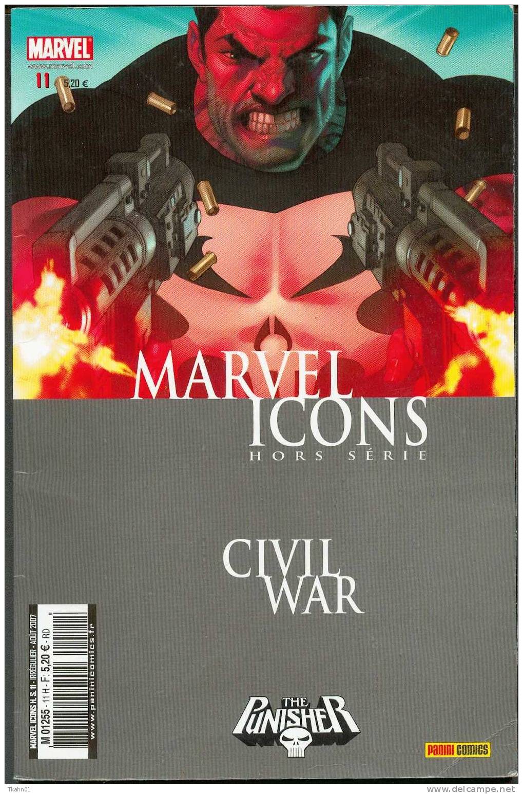 MARVEL-ICONS  N° 11 " HORS SERIE " CIVIL WAR  DE AOUT 2007 - Marvel France