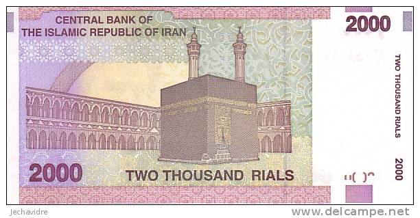 IRAN   2 000 Rials  Non Daté (2005)   Pick 144x   Signature 36     ***** BILLET  NEUF ***** - Irán