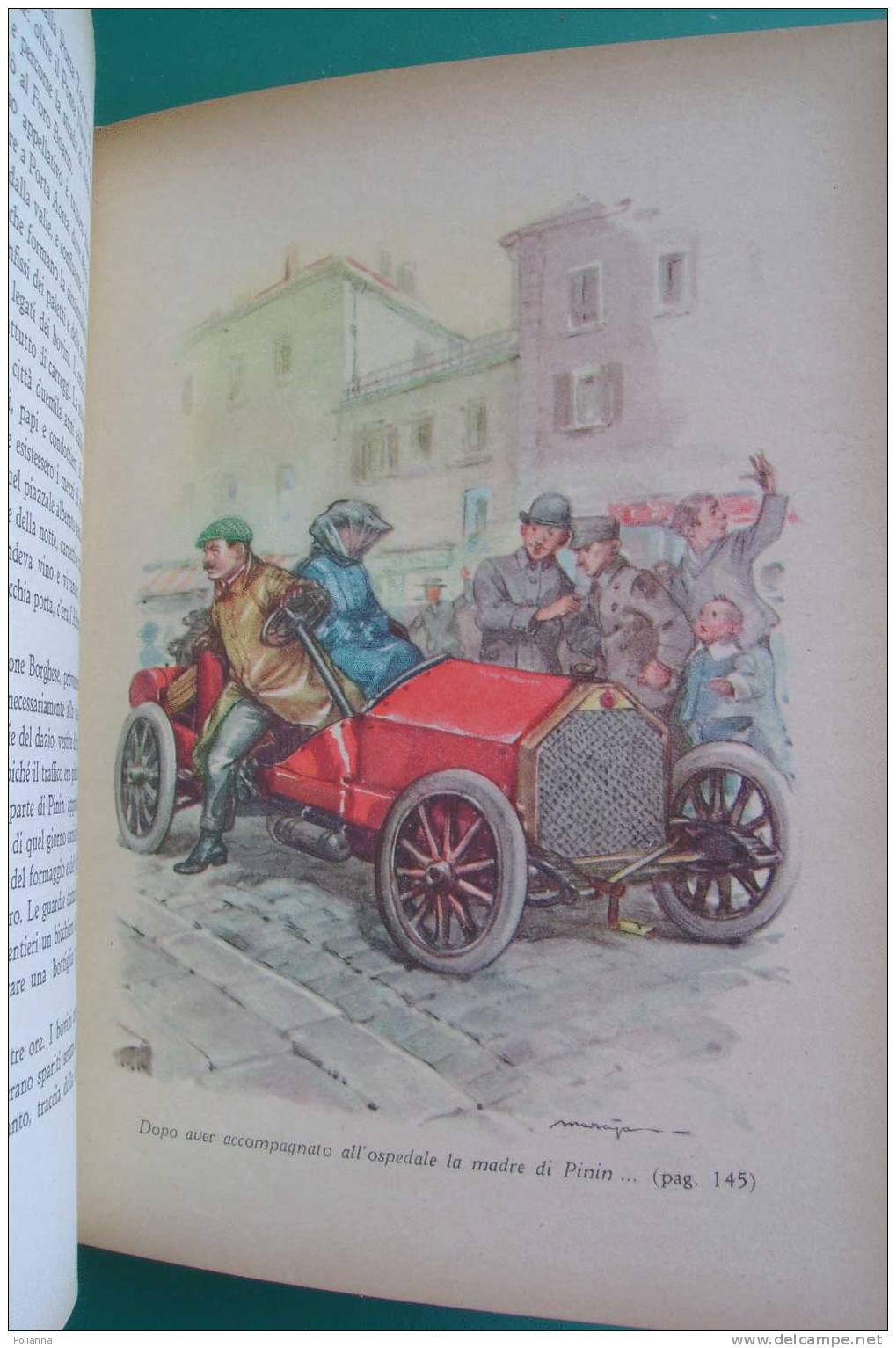 PDC/39 S.Gotta LA STRADA DI FUOCO-automobilismo Eroico 1898-1908. Ed. Fabbri Anni '50/Illustrazioni Di Maraja - Antichi