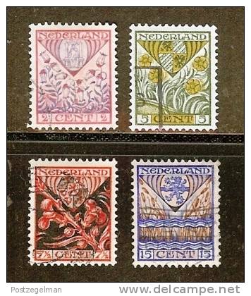 NEDERLAND 1927 Kinder Serie Used 208-211 # 1103 - Gebraucht