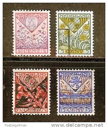 NEDERLAND 1927 Kinder Serie Used 208-211 # 1103 - Used Stamps