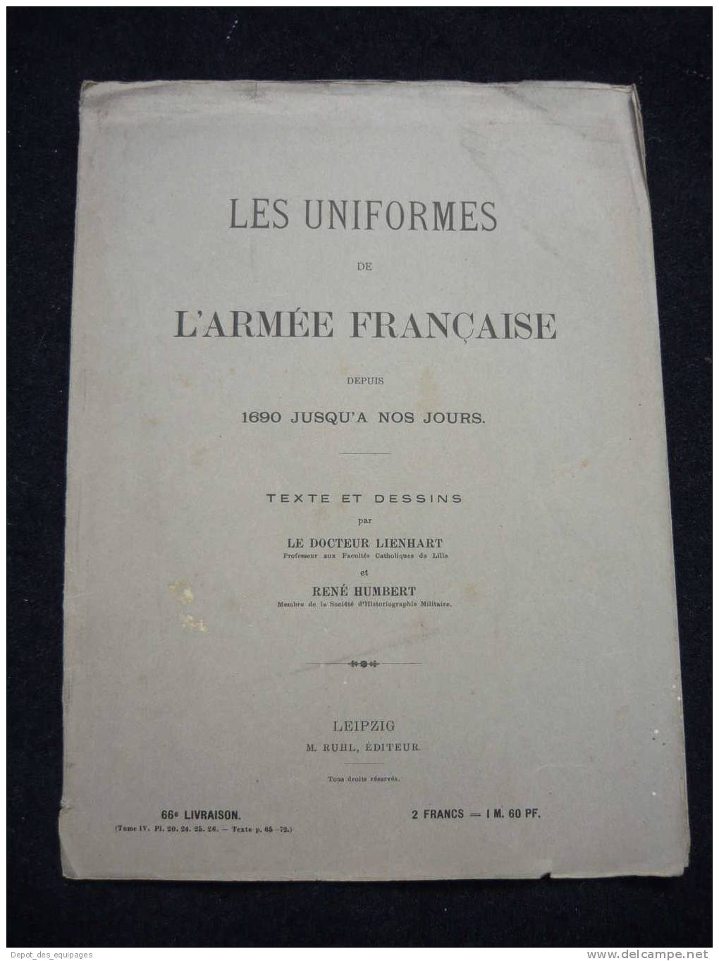 FRANCE  :  GRAVURE UNIFORMES  :  CARABINIERS 1788 1825 - Divise
