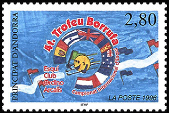 Andorra Francesa 467 ** Esqui. 1996 - Neufs