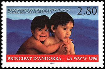 Andorra Francesa 469 ** Niños. 1996 - Ungebraucht