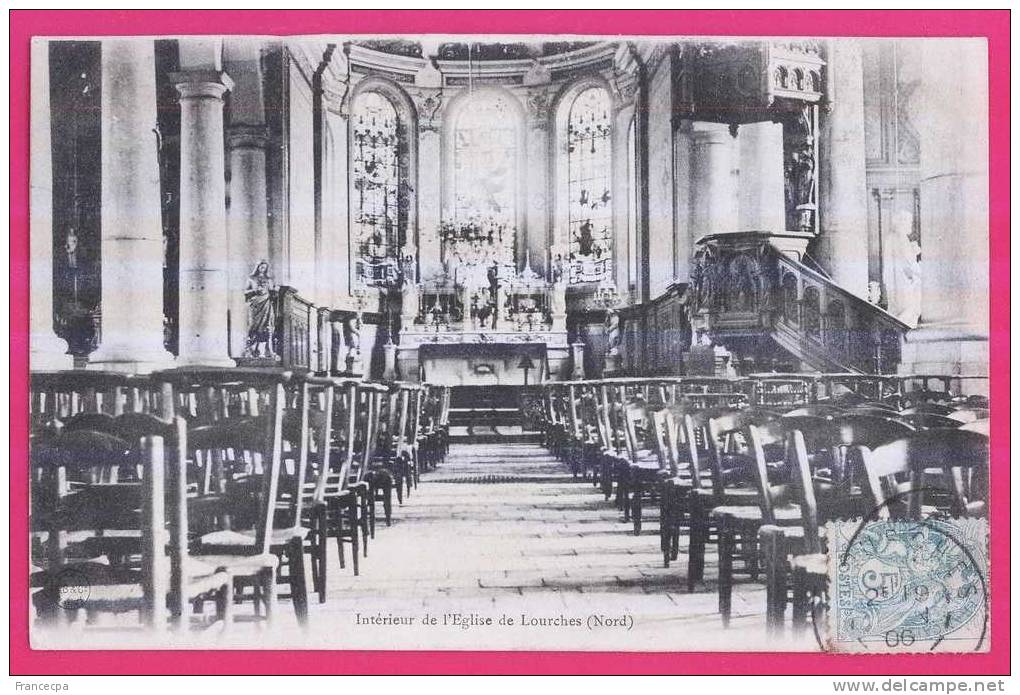 PTS - 59-456 - NORD - LOURCHES - Intérieur De L´Eglise - Altri & Non Classificati