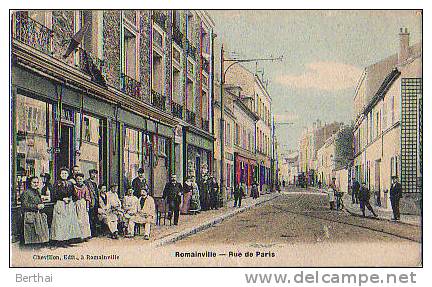 93 ROMAINVILLE - Rue De Paris - Romainville