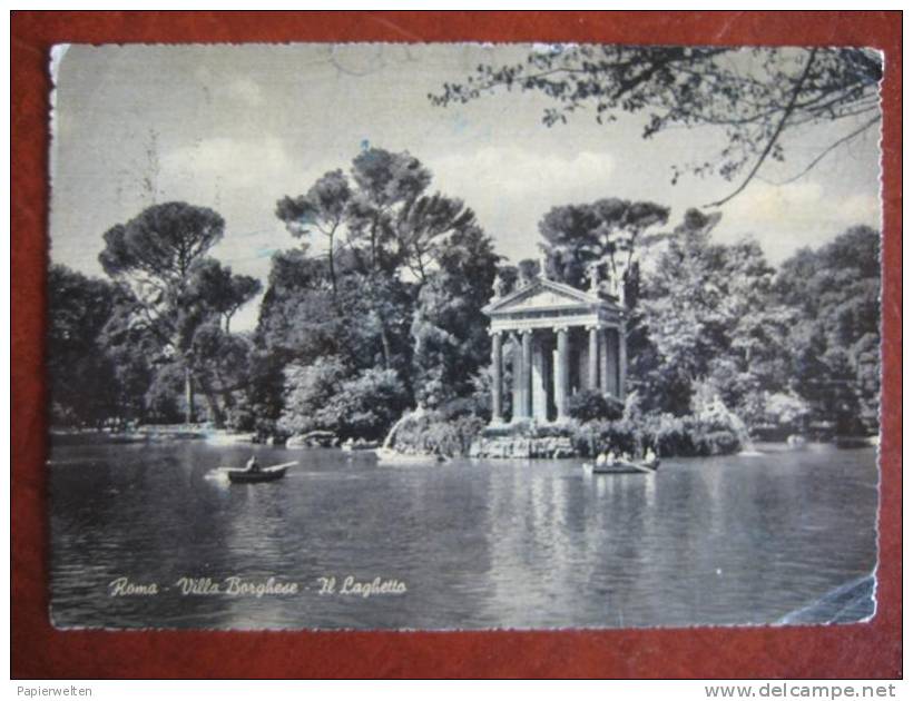 Roma - Villa Borghese - Il Laghetto - Parks & Gärten