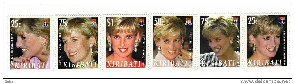 Kiribati / Lady Diana - Kiribati (1979-...)