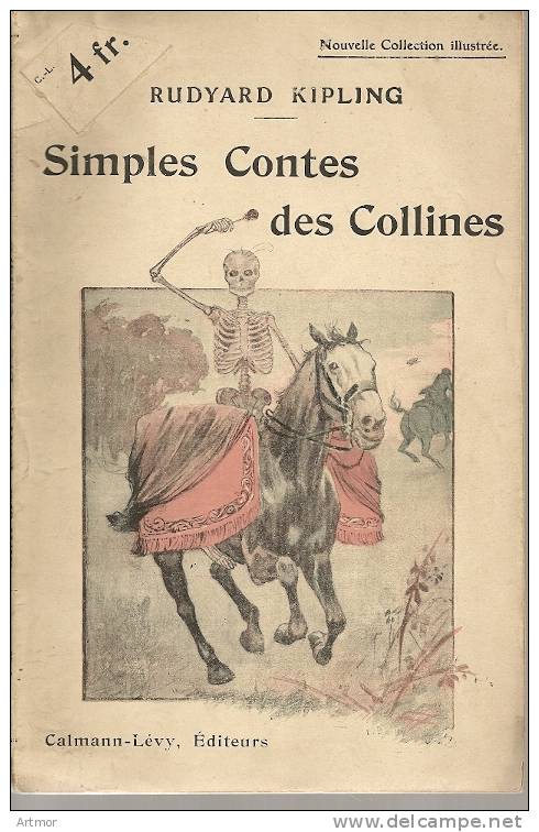 R  KIPLING - SIMPLES CONTES DES COLLINES - CALMAN LEVY - 1925 - Fantastic