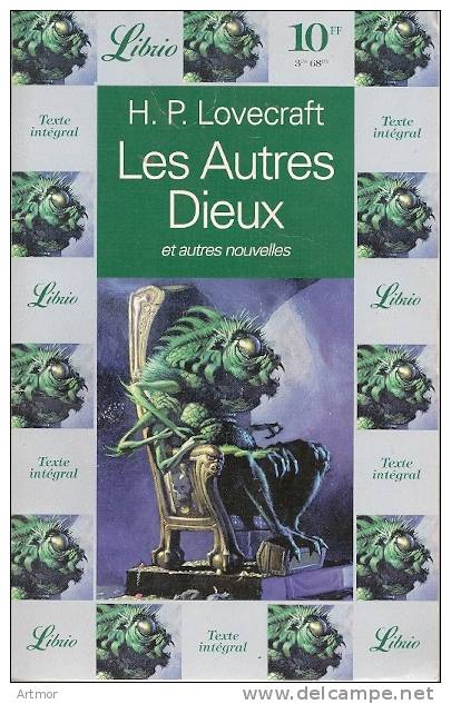 H.P  LOVECRAFT - LES AUTRES DIEUX - LIBRIO - 1995 - Fantásticos