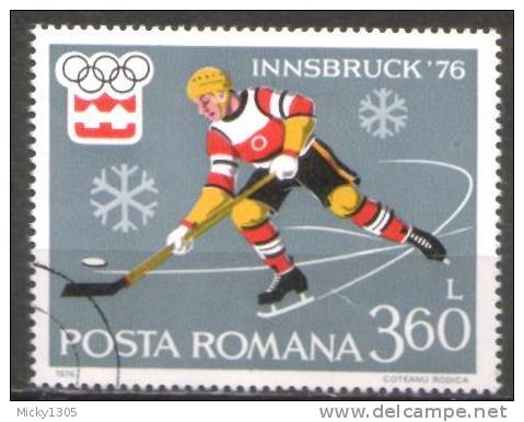 Rumänien / Romania - Mi-Nr 3317 Gestempelt / Used (h272) - Hockey (su Ghiaccio)