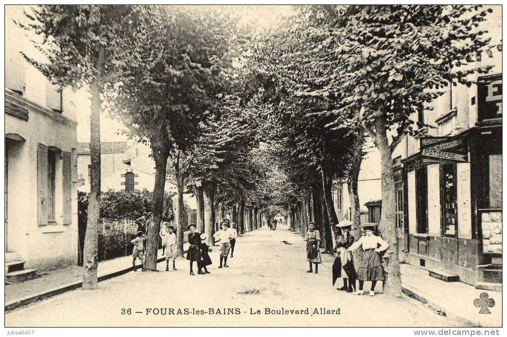 FOURAS LES BAINS (17) Boulevard Allard Belle Animation - Fouras-les-Bains