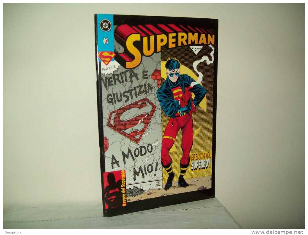 Superman (Play Press 1994) N. 7 - Super Eroi
