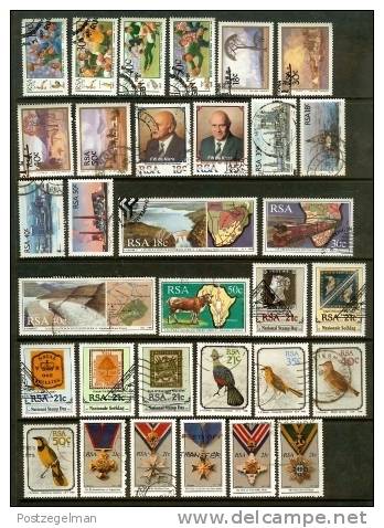 SOUTH AFRICA Collection 8 Complete Serie Cancelled  Stamps #1223 - Collections, Lots & Séries