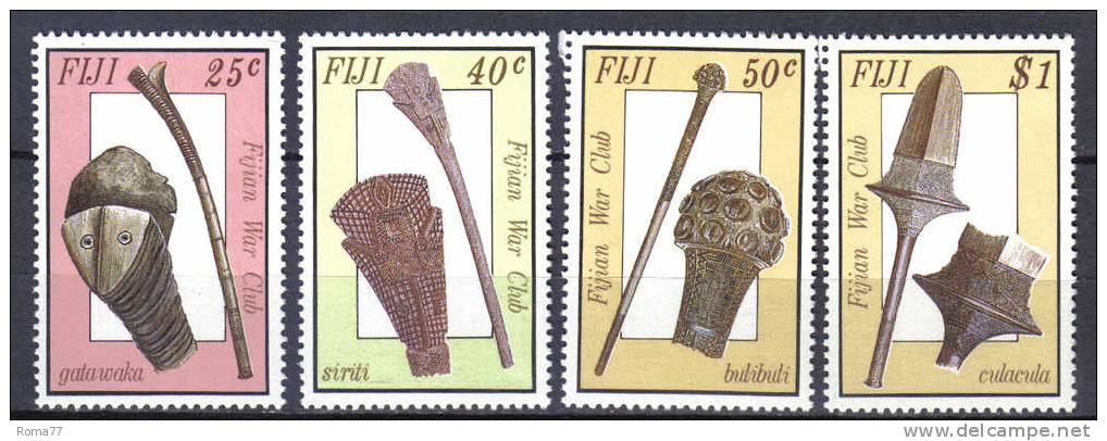 SS2943 - FIJI 1986 , Serie N. 554/557  *** - Fiji (1970-...)