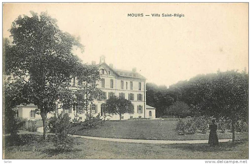 95 , MOURS , Villa Saint Regis , *5208 - Mours