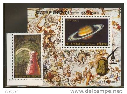 NORTH KOREA ASTROLOGY STAMP + MS  MNH - Astrologie