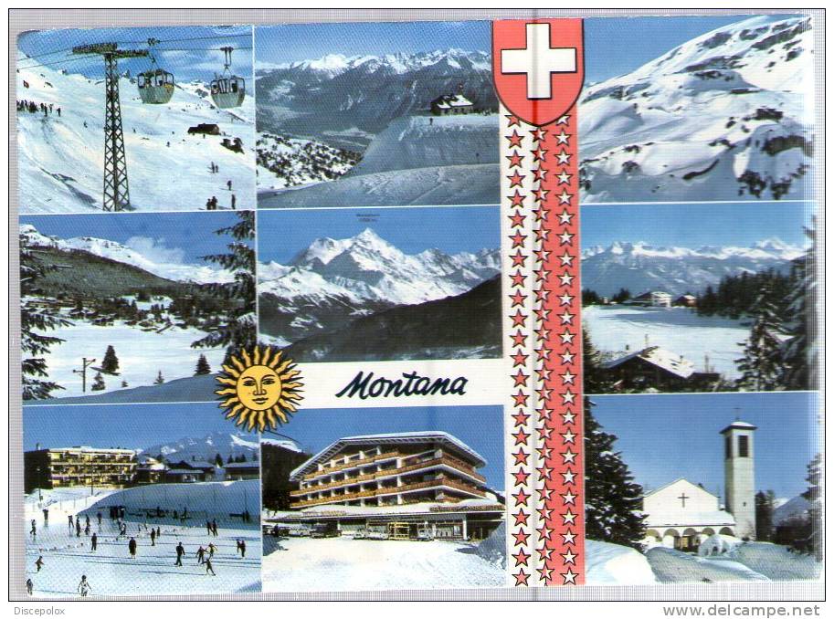 B1319 Crans - Montana , Valais / Viaggiata - Crans-Montana