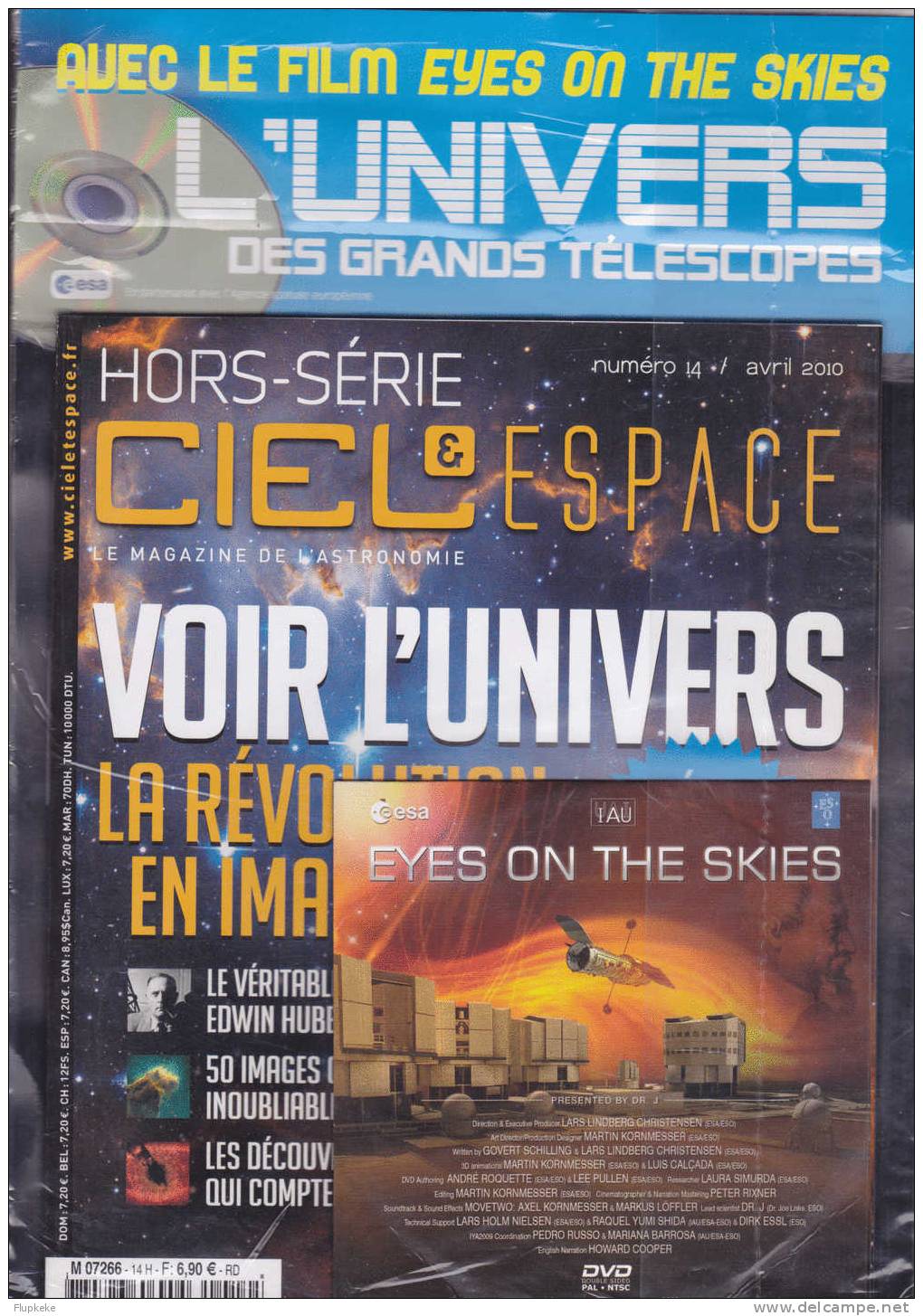 Ciel Et Espace Hs 14 Avril 2010 Voir L´Univers La Révolution En Images Spécial Hubble Avec Dvd - Ciencia