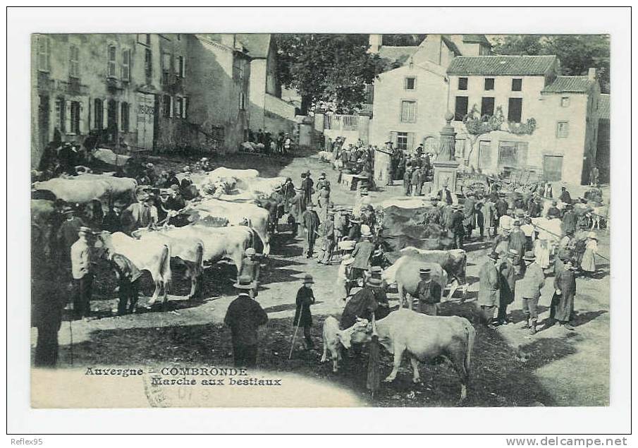 COMBRONDE - Marché Aux Bestiaux - Combronde