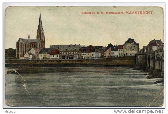 Maastricht - Gezicht Op De St. Martinuskerk (Tulp Kaart) - Maastricht