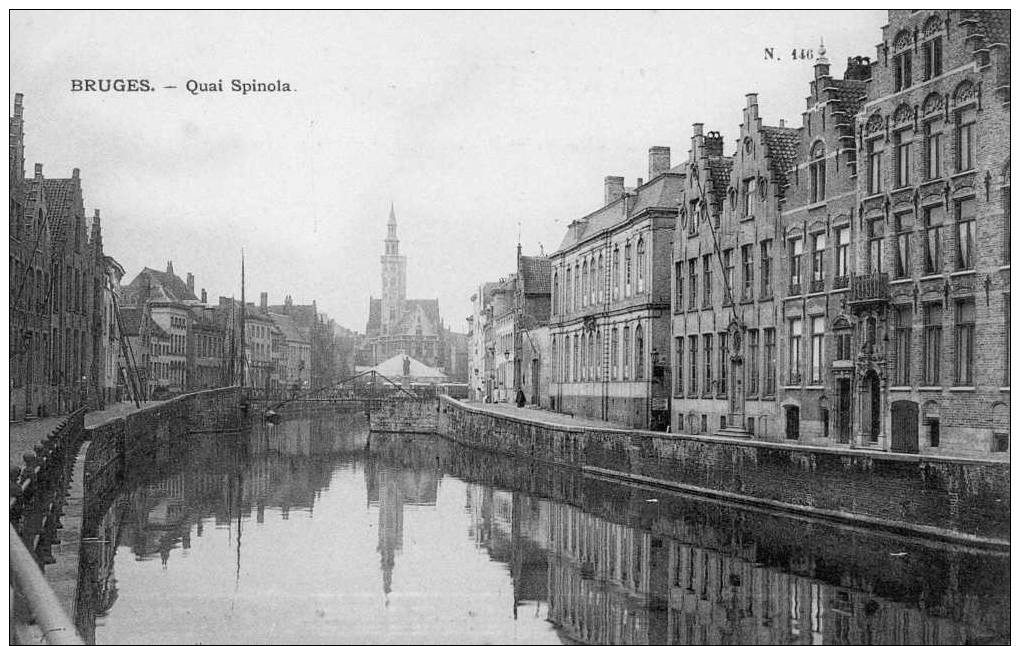 Bruges Quai Spinola PRECURSEUR - Brugge