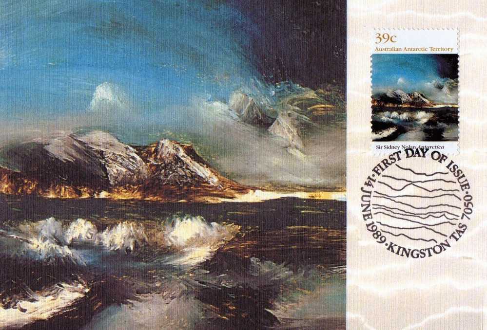 AAT 1989 Nolan Landscapes 39c Maximum Card - Maximumkarten