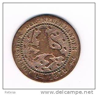 NEDERLAND 1 CENT 1878 WILLEM III - 1849-1890 : Willem III