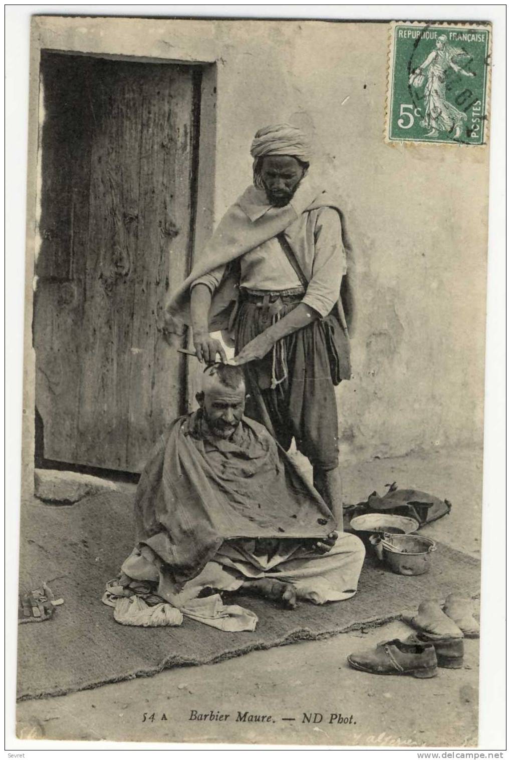 Barbier Maure. - Hommes