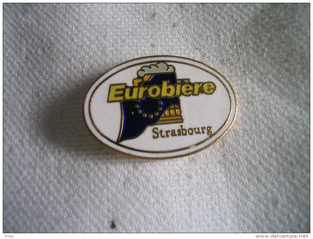 Pin´s Biere   EUROBIERE De STRASBOURG - Cerveza