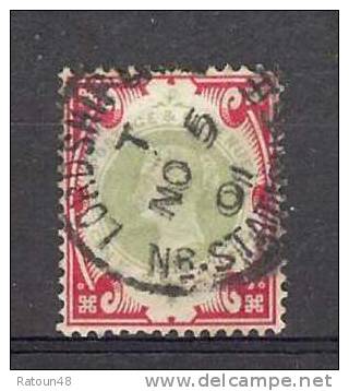 N°104- Oblitéré - Reine Victoria - Filigrane Couronne - Grande Bretagne - Used Stamps