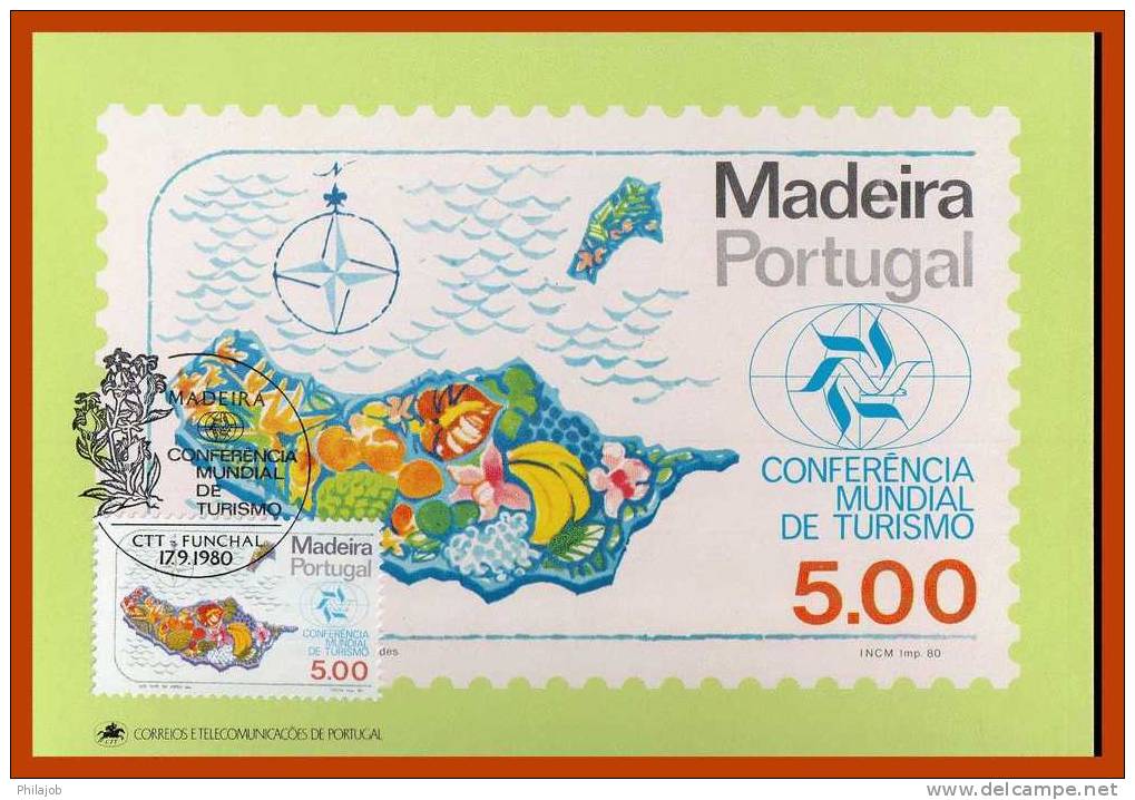 CM De Madère. Voir Scan. Parfait état + Prix Dégressif. - Madeira