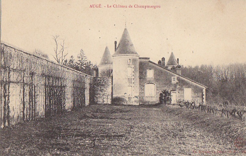 Augé 79 -  Château De Champmargou - Vignes - Autres & Non Classés