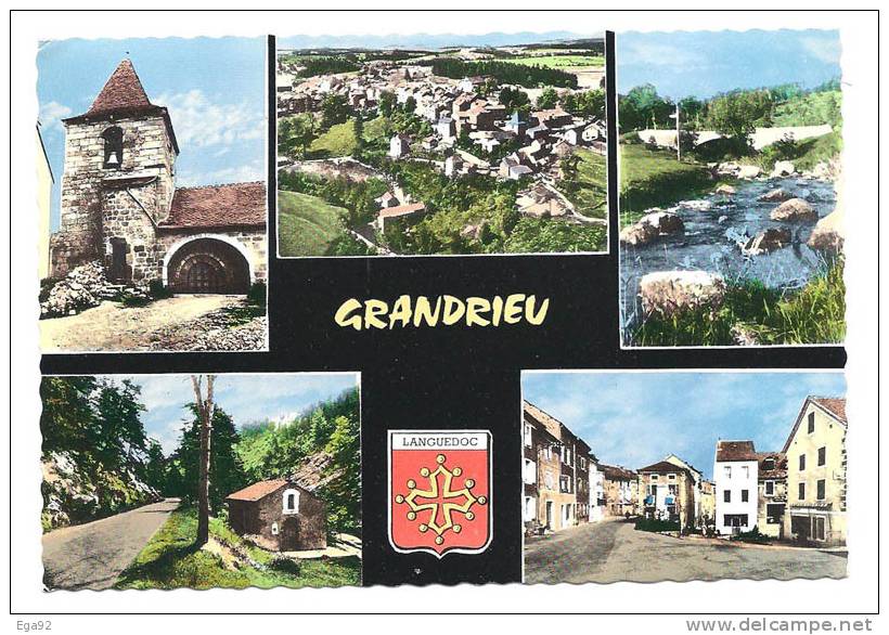 GRANDRIEU (48) – (CPSM 10,5 X 15) - Gandrieux Saint Amans