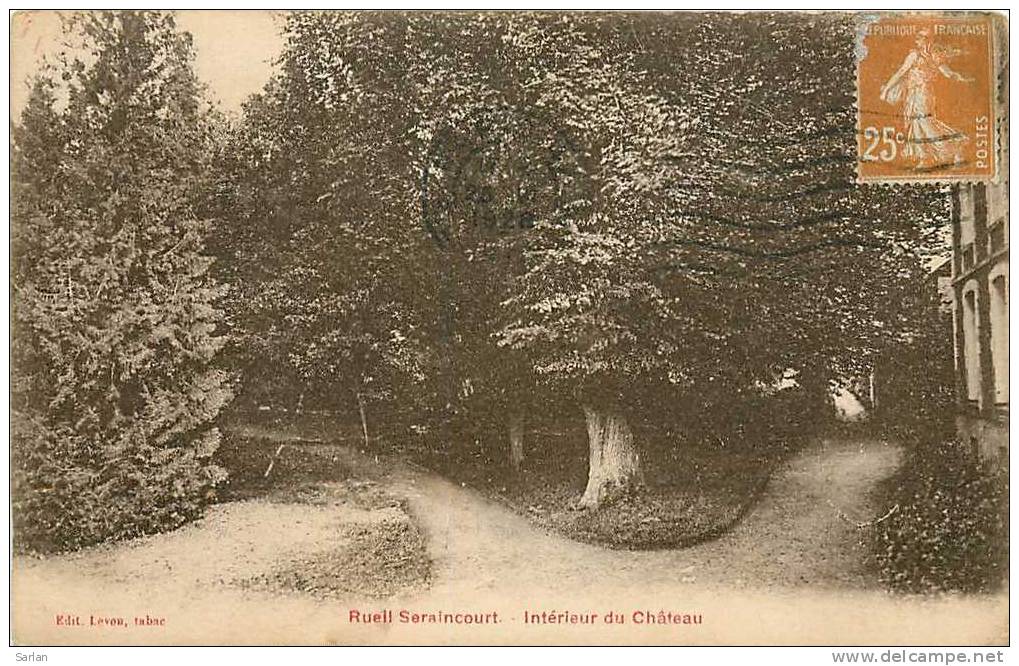 95 , Rueil SERAINCOURT , Interieur Du Chateau , *5263 - Seraincourt