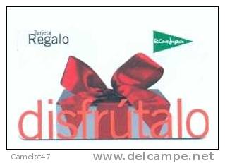 EL CORTE INGLÉS  Espagne, Carte Cadeau Pour Collection # 17 - Gift And Loyalty Cards