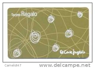 EL CORTE INGLÉS  Espagne, Carte Cadeau Pour Collection # 19 - Cartes De Fidélité Et Cadeau