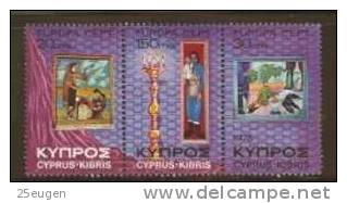 CYPRUS 1975 EUROPA CEPT  MNH - 1975