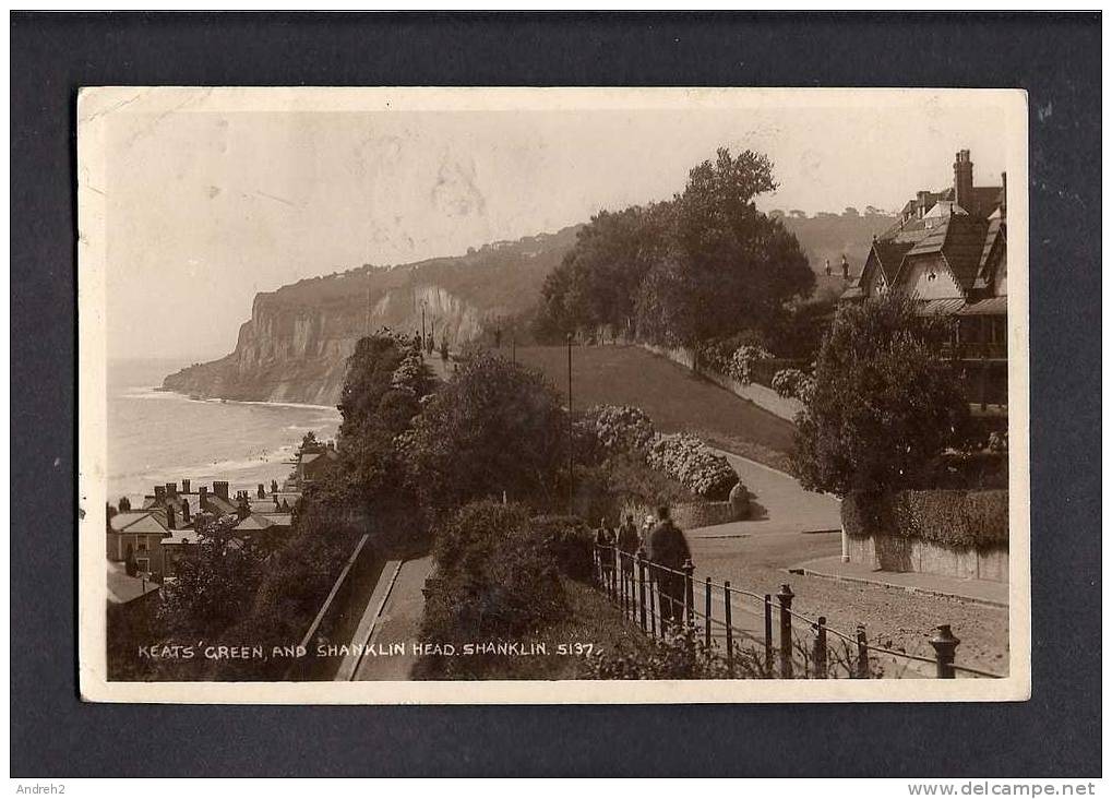 UNITED KINGDOM - KEATS´GREEN AND SHANKLIN HEAD -  POSTMARKED 1929 - NICE STAMP - Andere & Zonder Classificatie