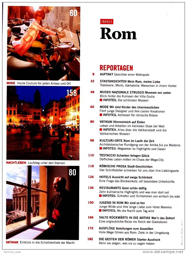 ADAC Reisemagazin  -  Rom  -  Ewig Schön , Ewig Jung   -  Von 2005 - Reizen En Ontspanning