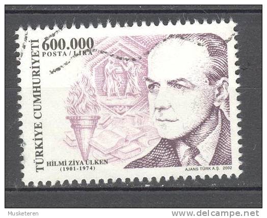Turkey 2002 Mi. 3307   600.000 L Hilmi Ziya Ülken, Philosoph - Used Stamps