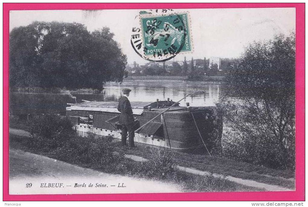 633 - PENICHE - ELBEUF - Bords De Seine - Péniches