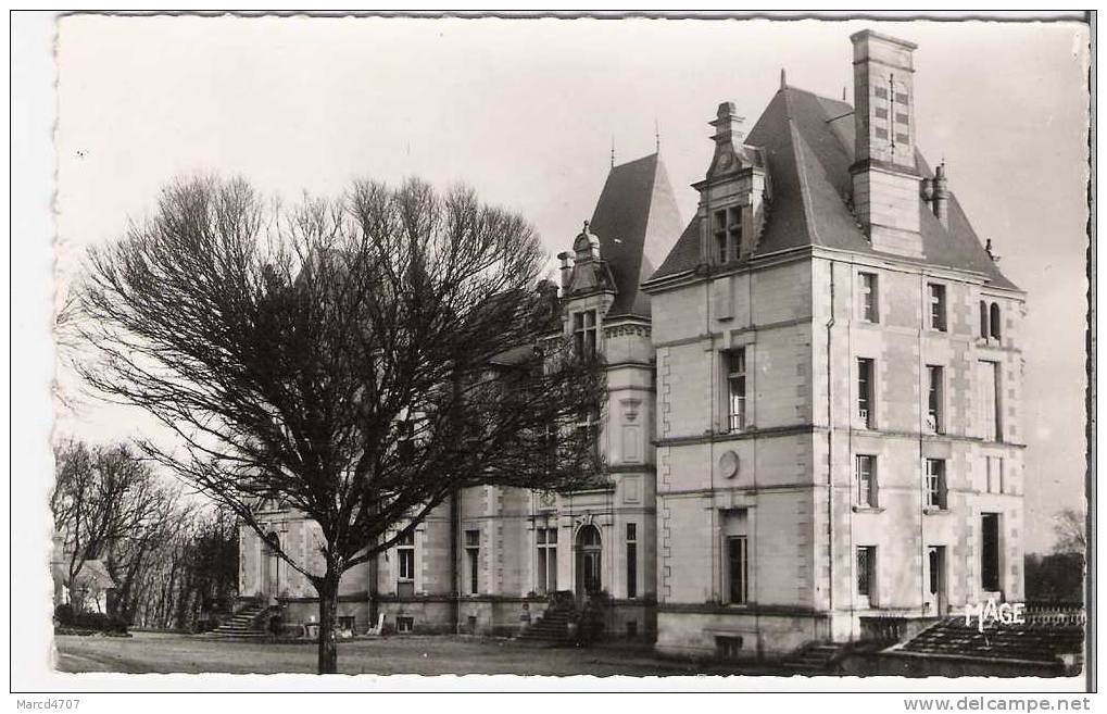 VOUNEUIL Sous BRIARD 86 Chareau De Boivre Centre Sportif De Poitiers Editions Brillaux Carte Dentelée Véritable Photo - Vouneuil Sous Biard