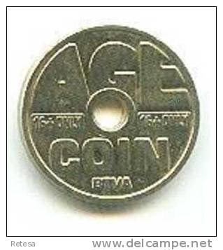 -JETON  AGE COIN 16 + ONLY BTVA - Andere & Zonder Classificatie